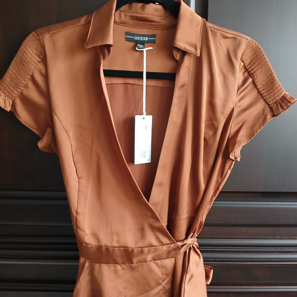Ladies Size S Wrap Blouse